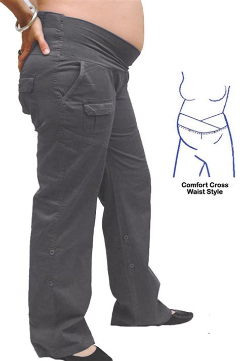 maternity cargo pants for work.